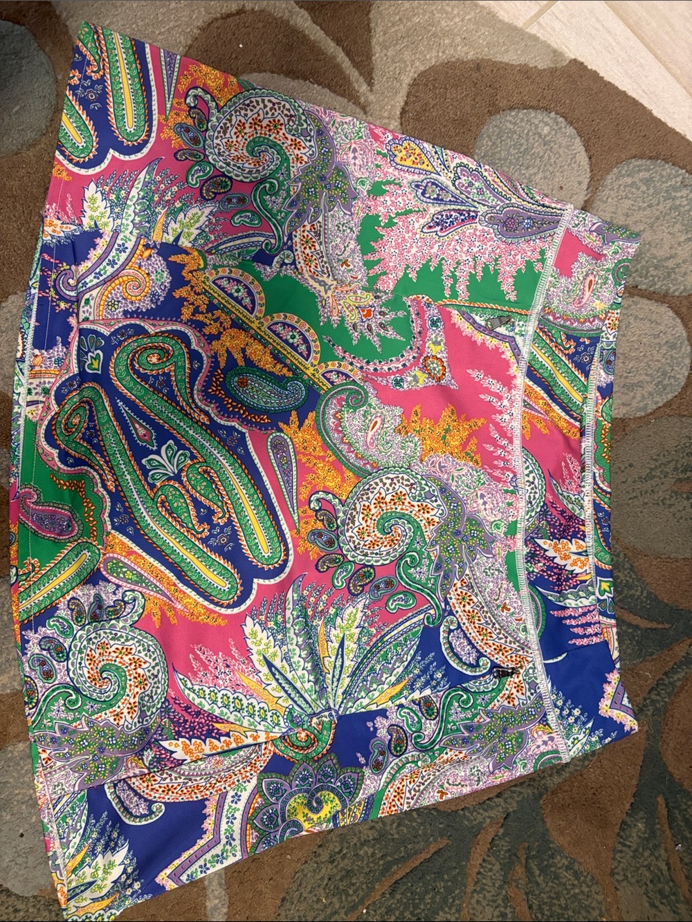 RLX Paisley Golf Skirt